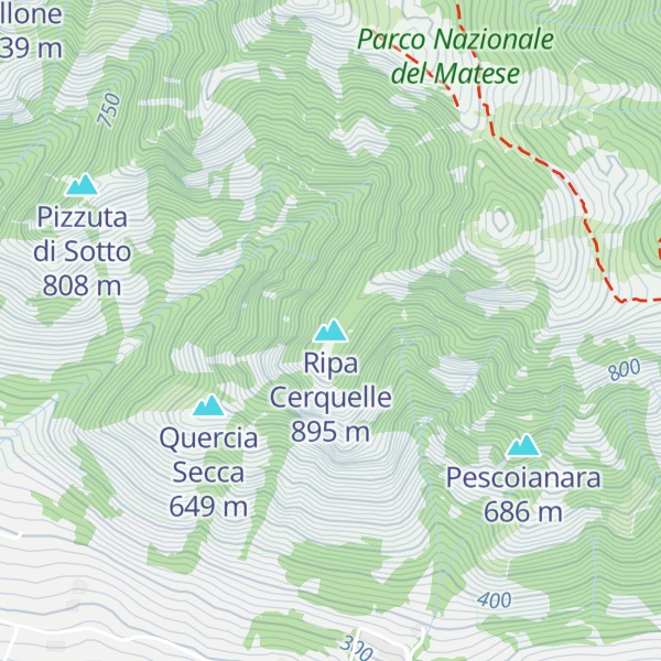 Map of Ripa Cerquelle