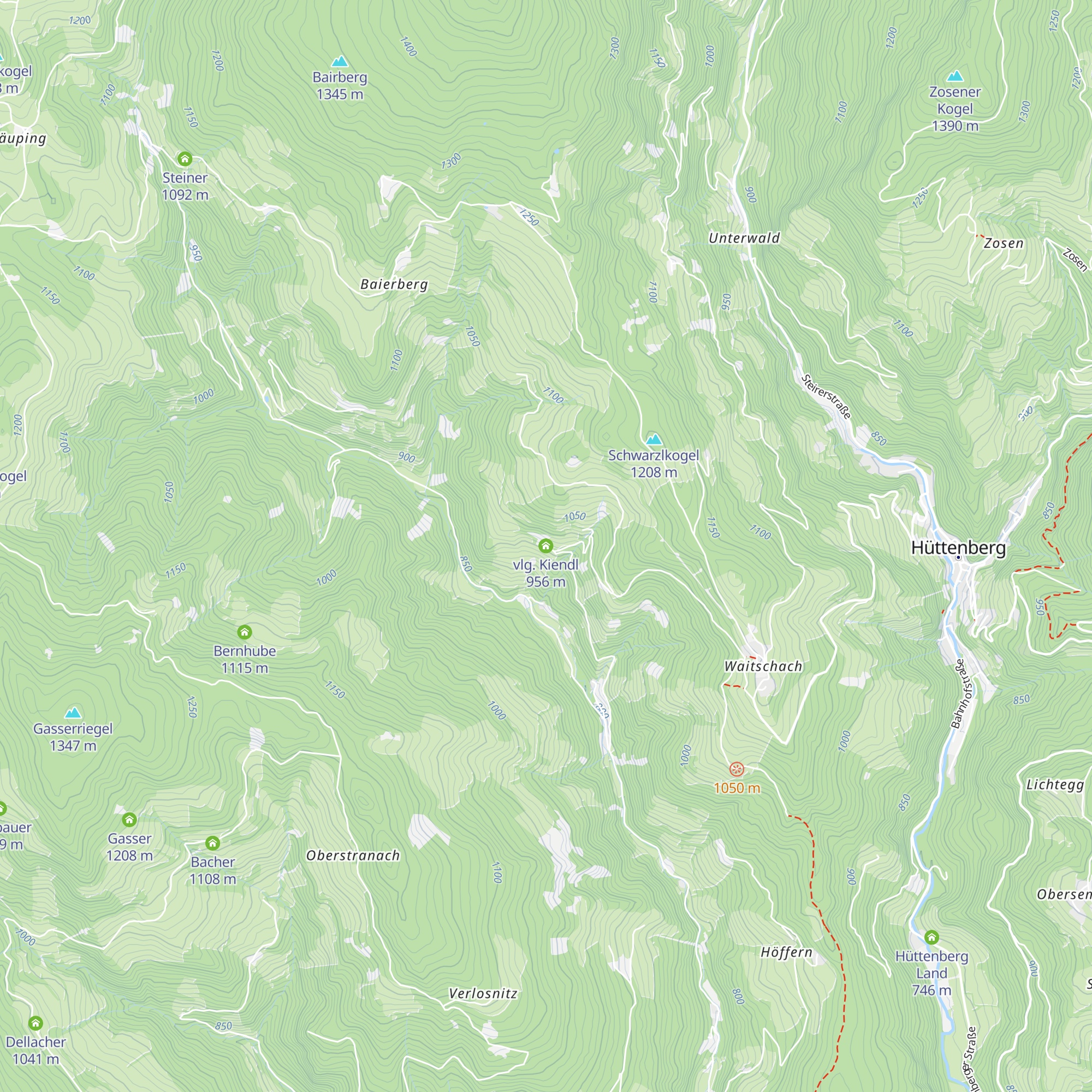 vlg. Kiendl map