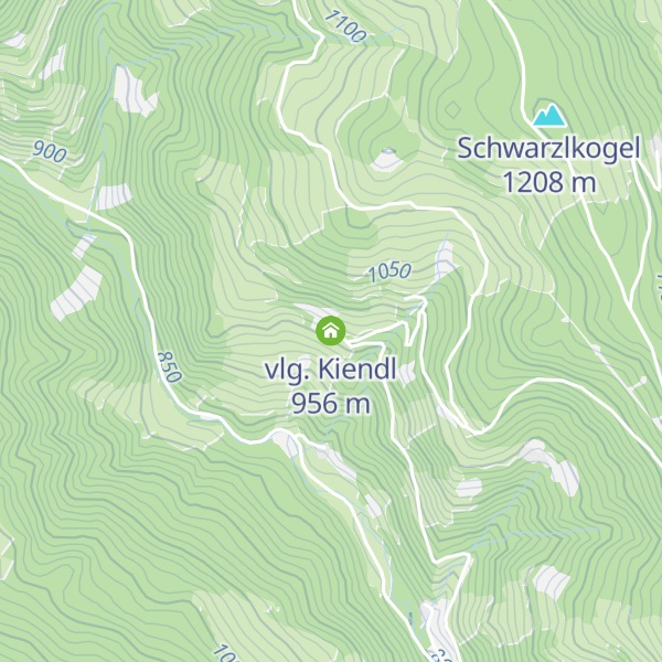 Map of vlg. Kiendl