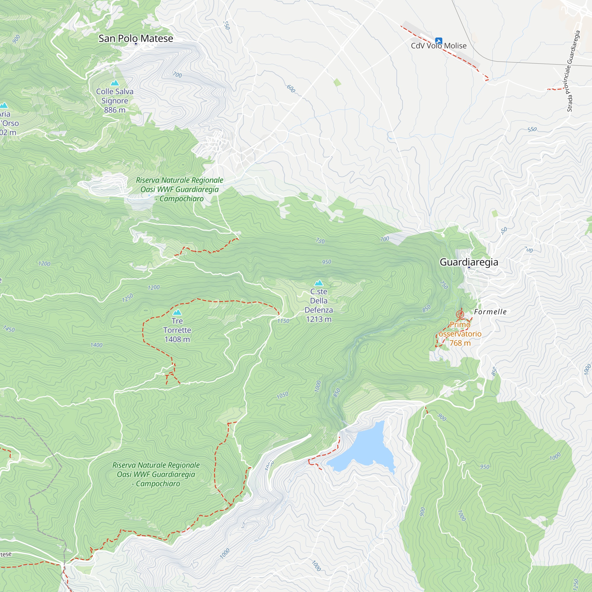 Rifugio Forestale map