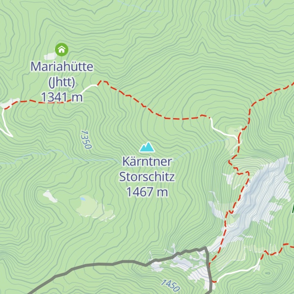 Map of Kärntner Storschitz