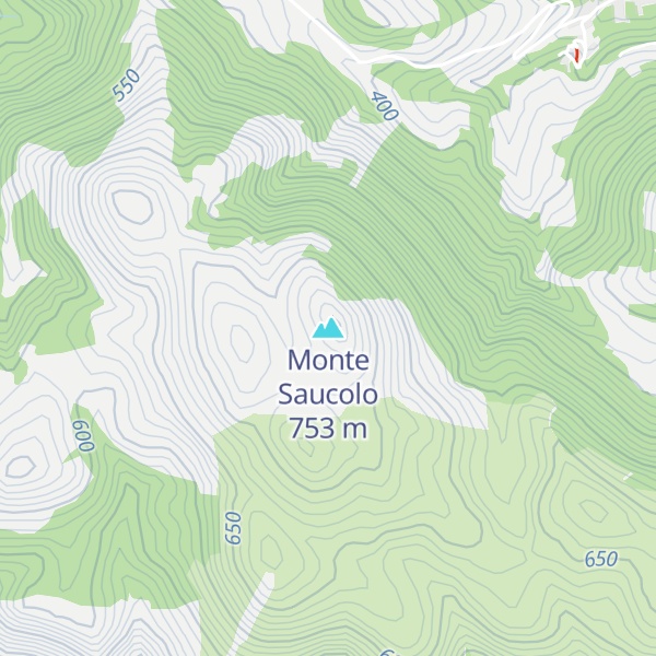 Map of Monte Saucolo