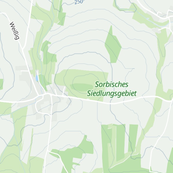 Map of Sieberec hórka