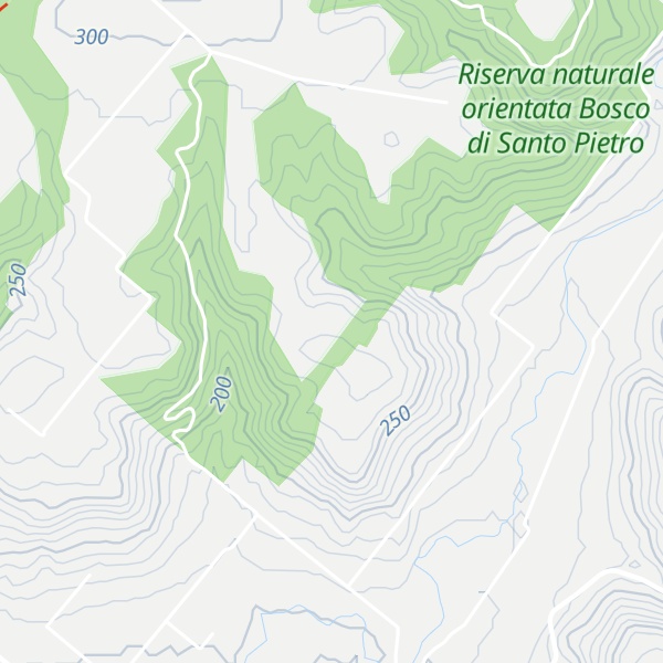 Map of Poggio Cipona