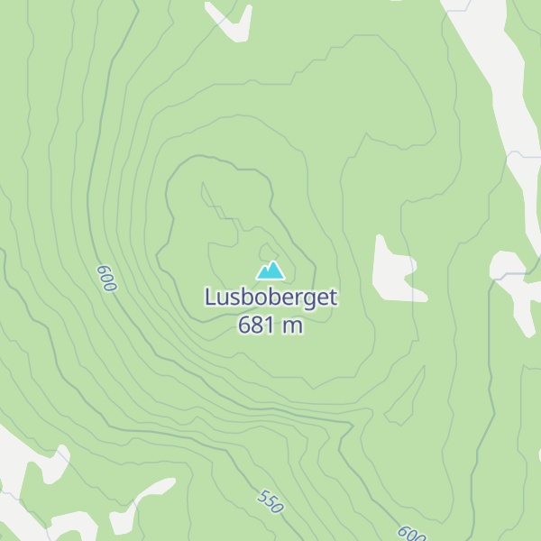 Map of Lusboberget