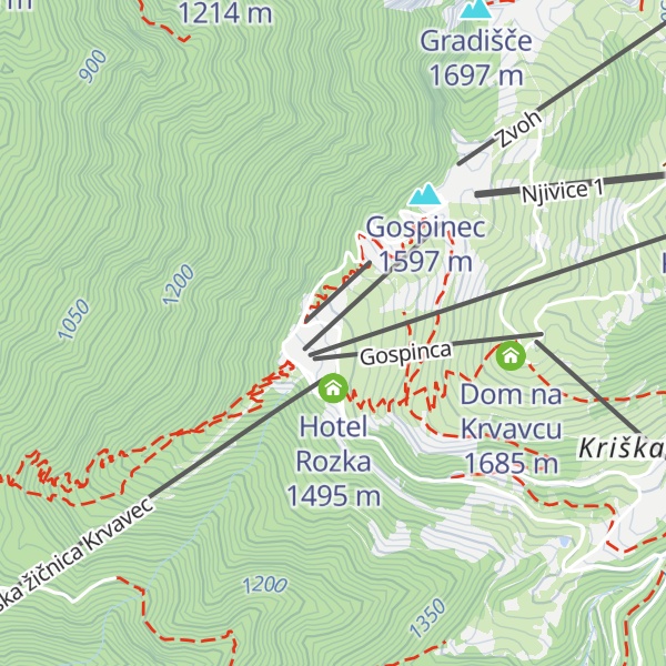 Map of Brunarica Sonček