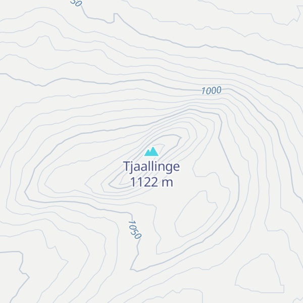 Map of Tjaallinge