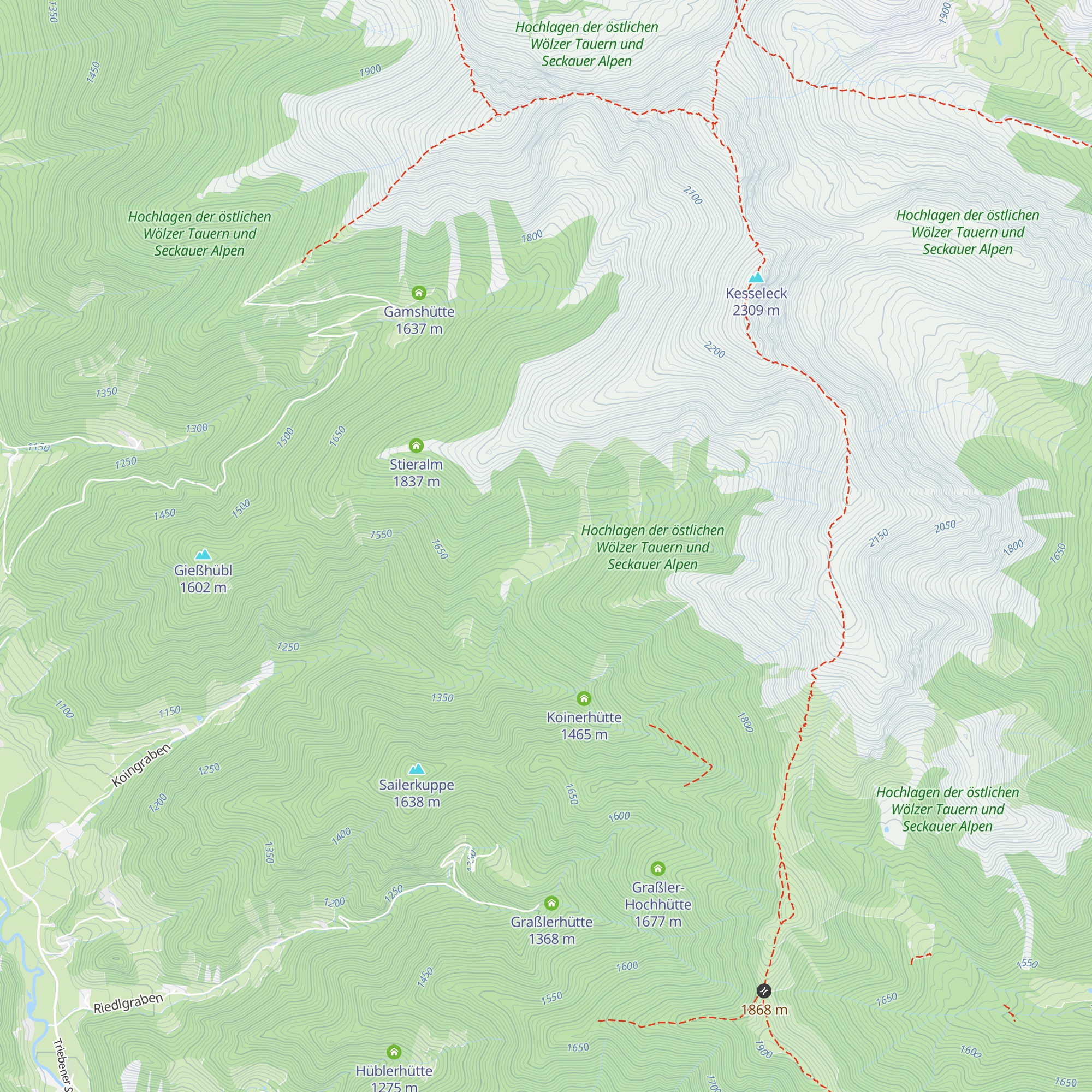 Grafenhütte map