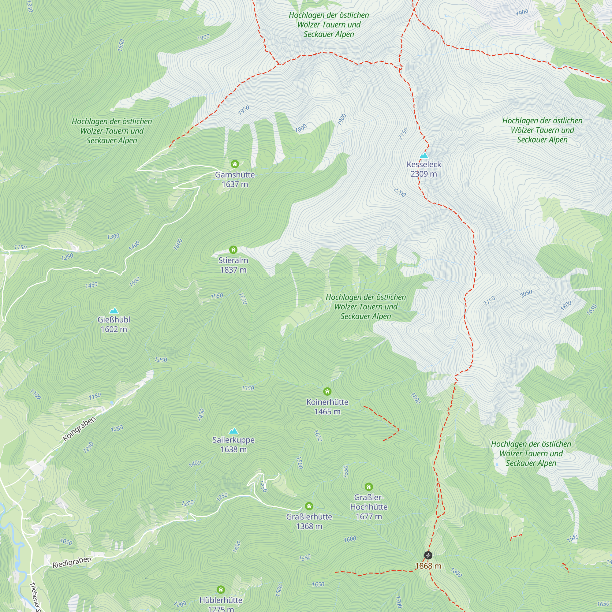 Grafenhütte map