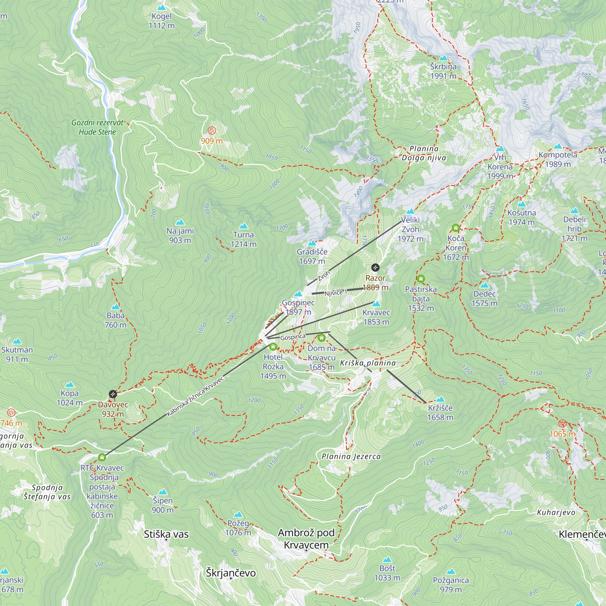 Sladka terasa map
