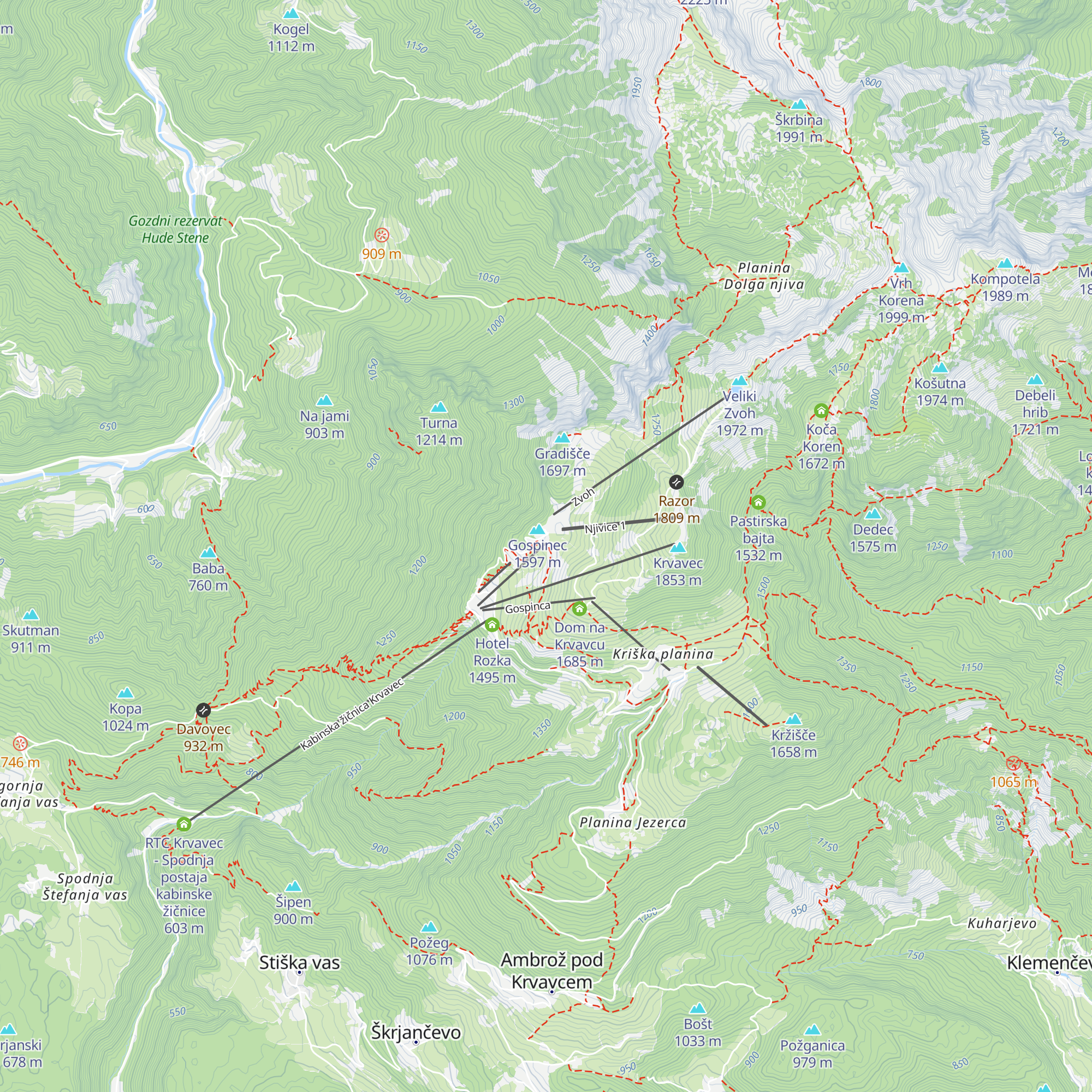 Sladka terasa map