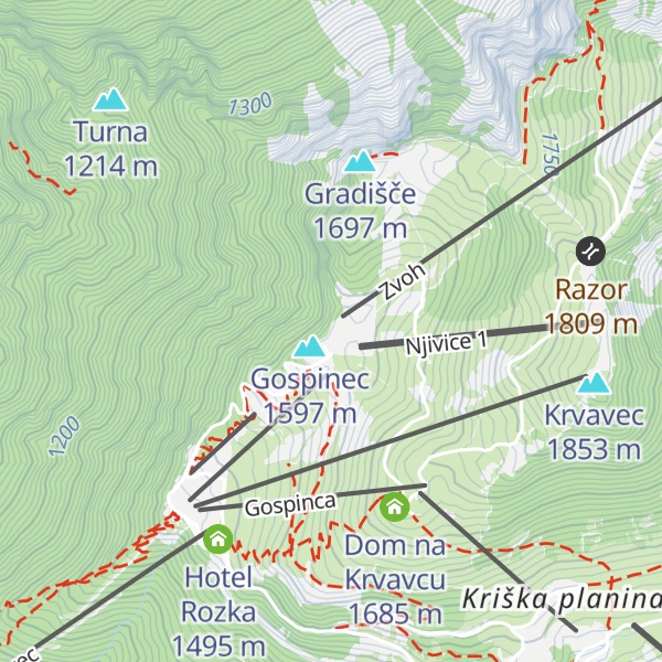 Map of Plaža