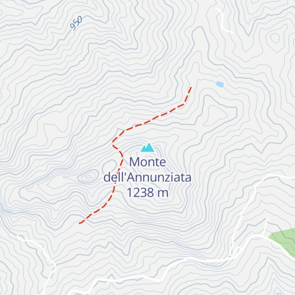 Map of Monte dell'Annunziata