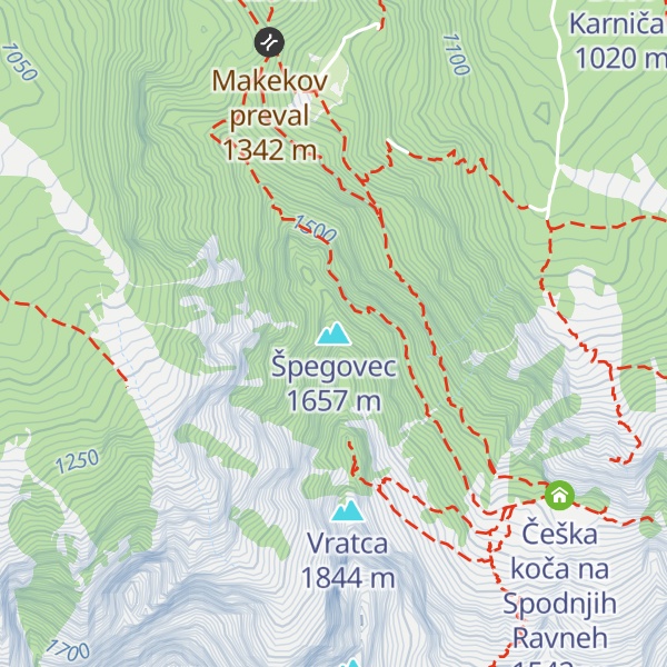 Map of Špegovec