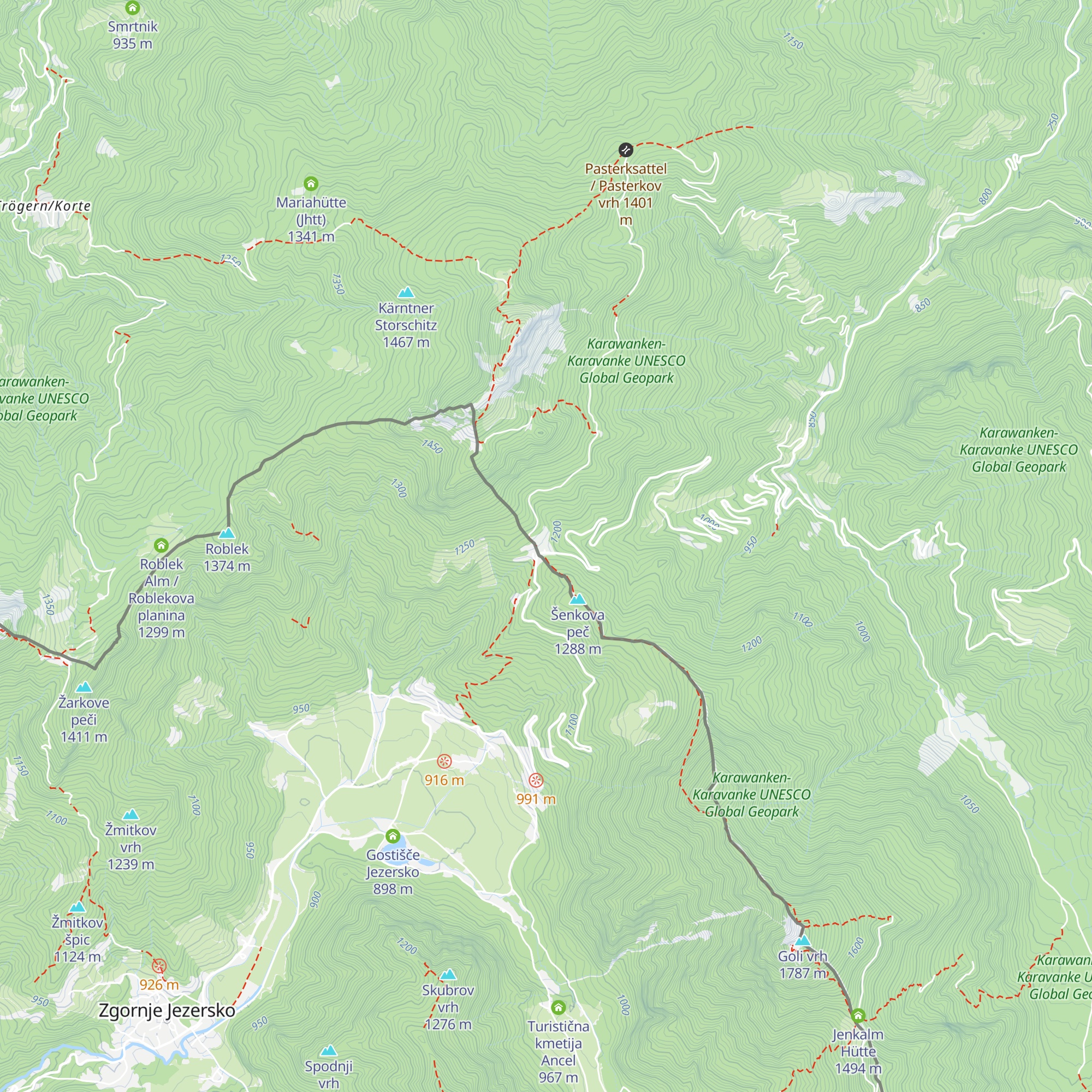 Seebergstüberl map