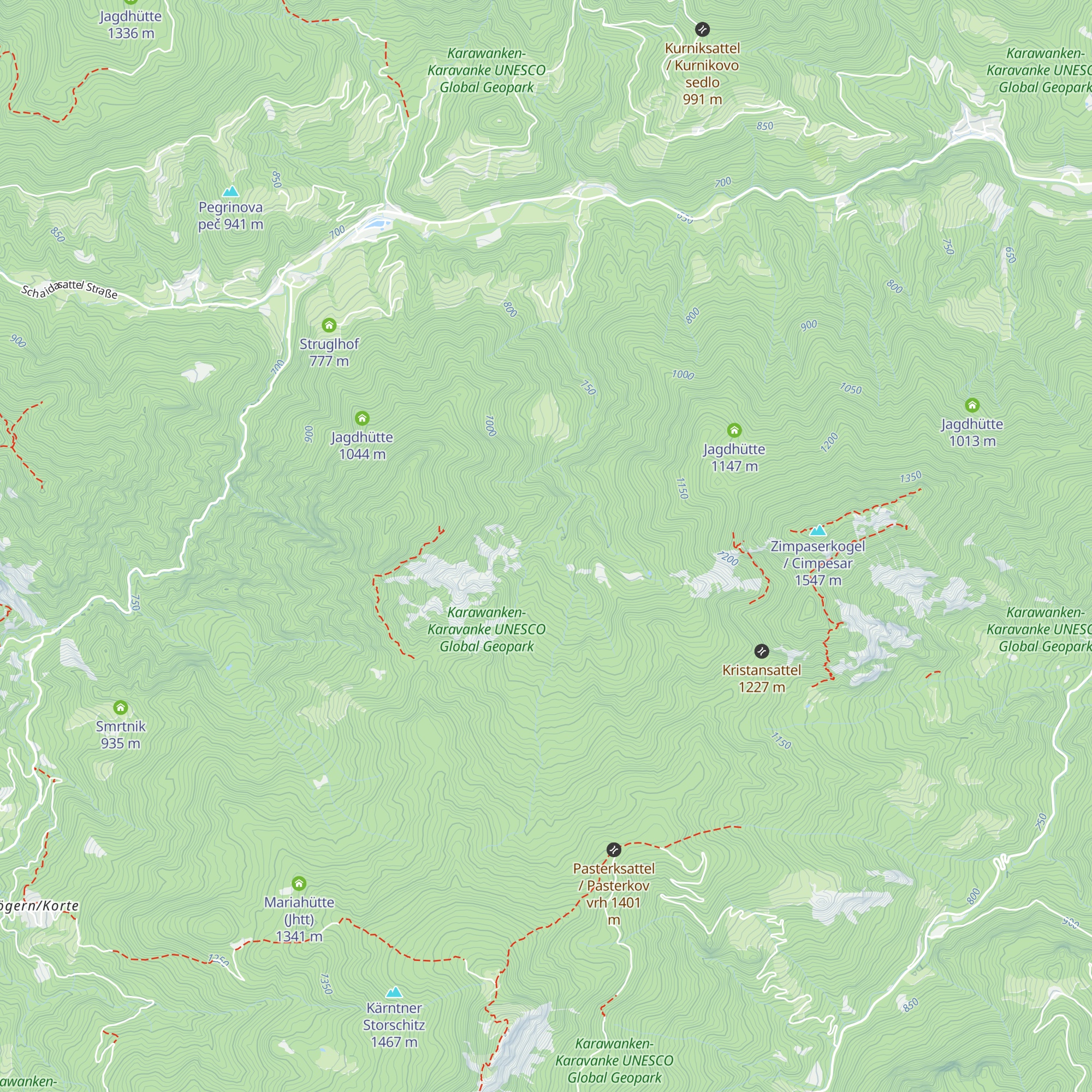 Jagdhütte map