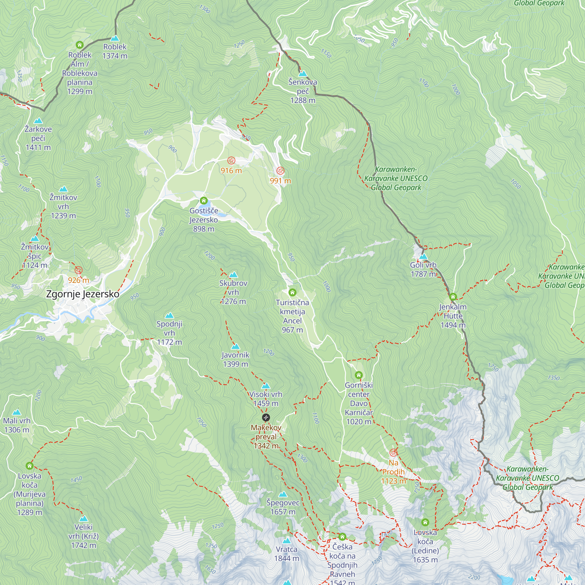 Turistična kmetija Ancel map