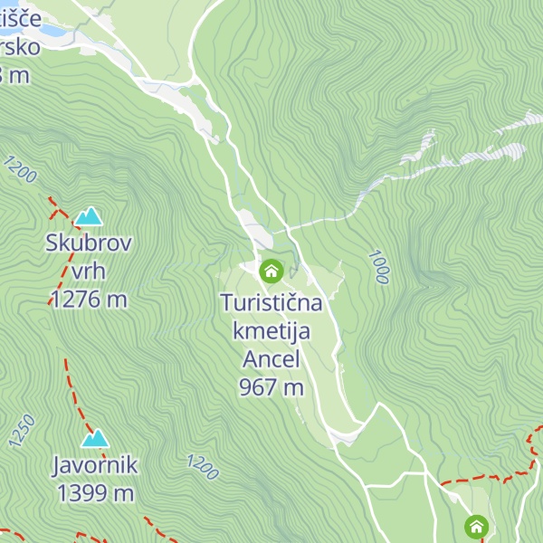 Map of Turistična kmetija Ancel