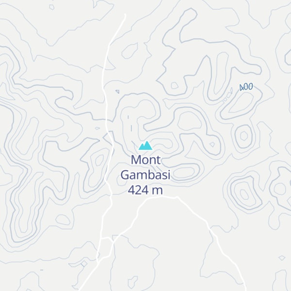 Map of Mont Gambasi