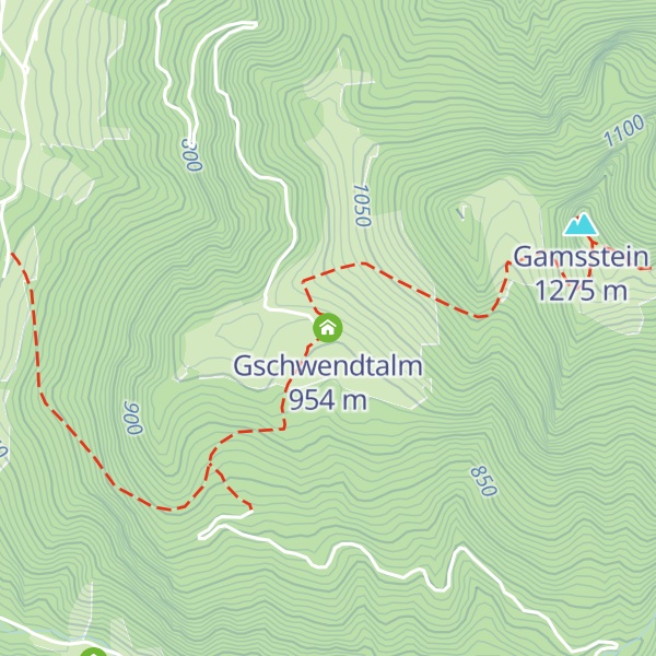 Map of Gschwendtalm