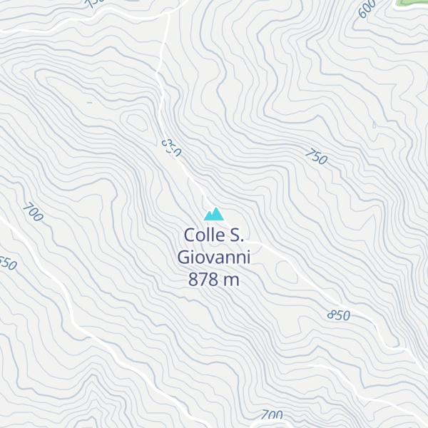 Map of Colle S. Giovanni