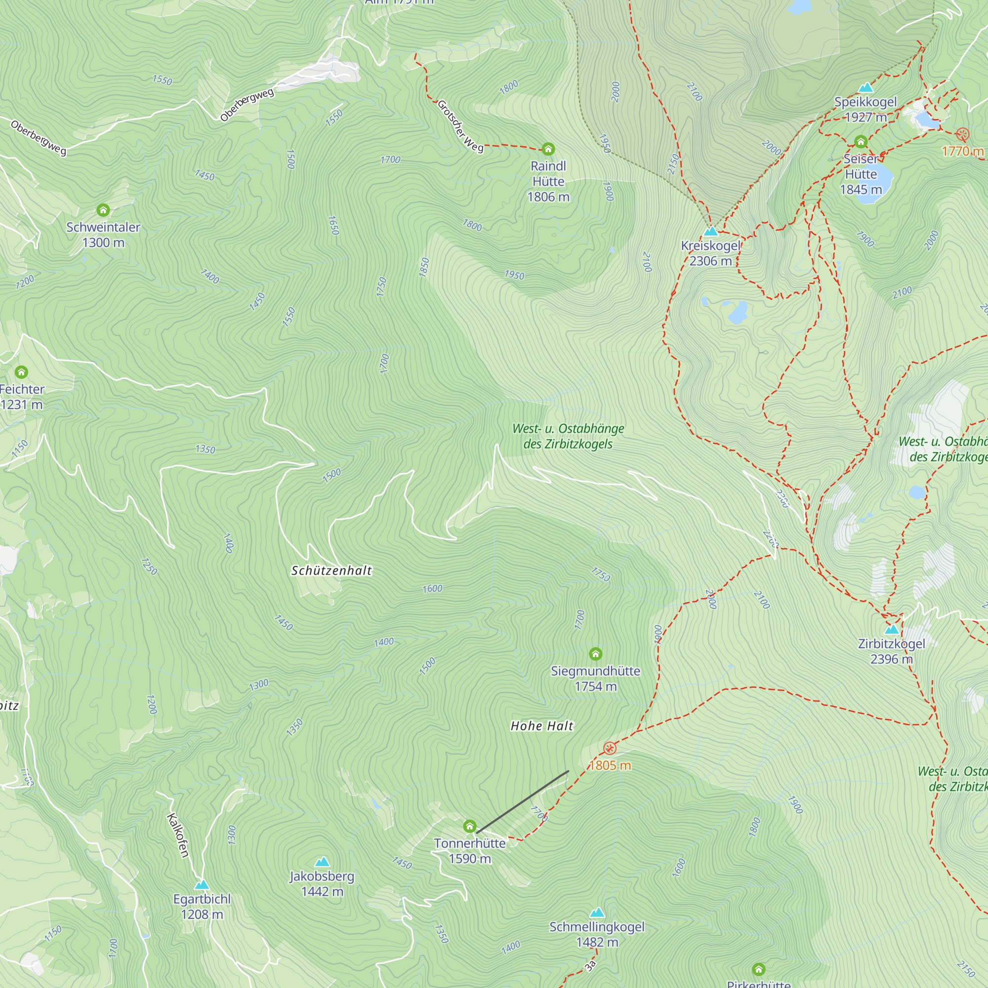 Kulmer Hütte map