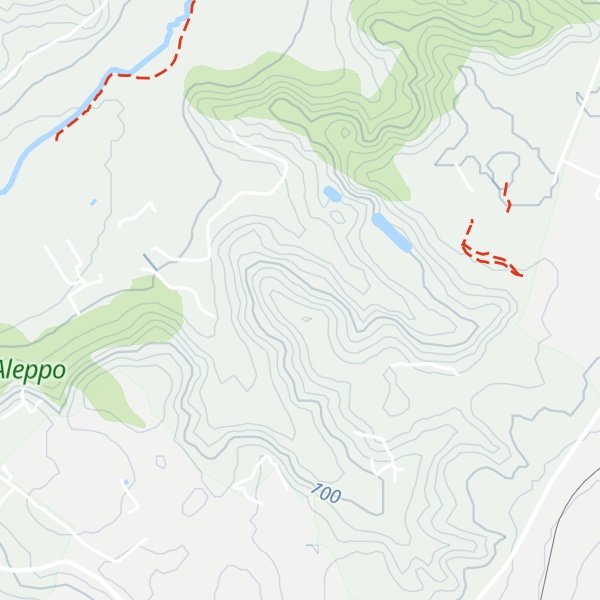 Map of Cozzo della Monaca