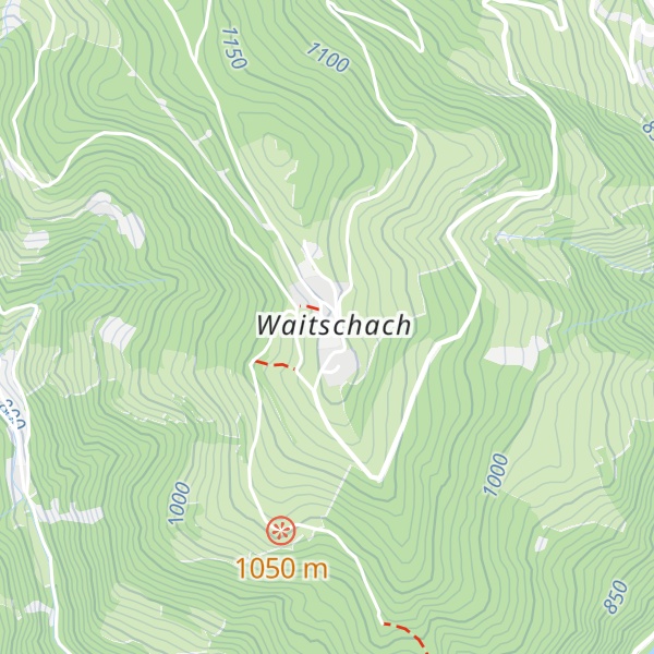 Map of Jausenhütte