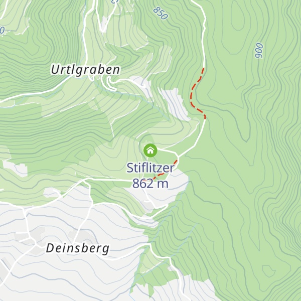 Map of Stiflitzer