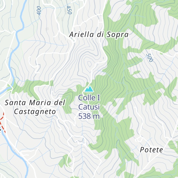 Map of Colle I Catusi
