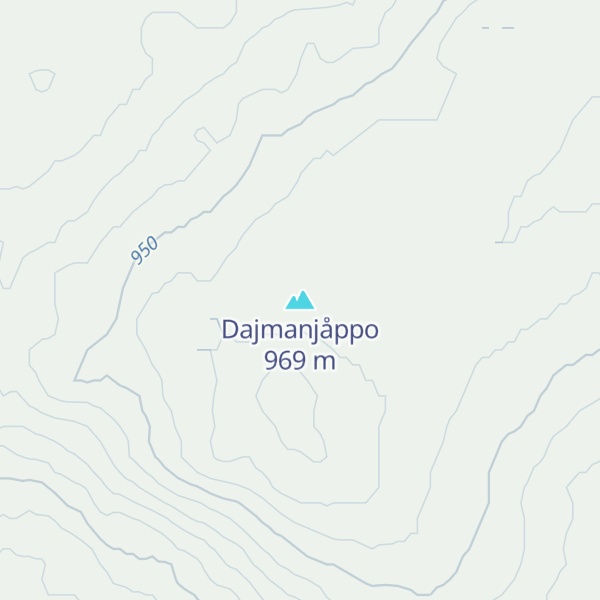 Map of Dajmanjåppo