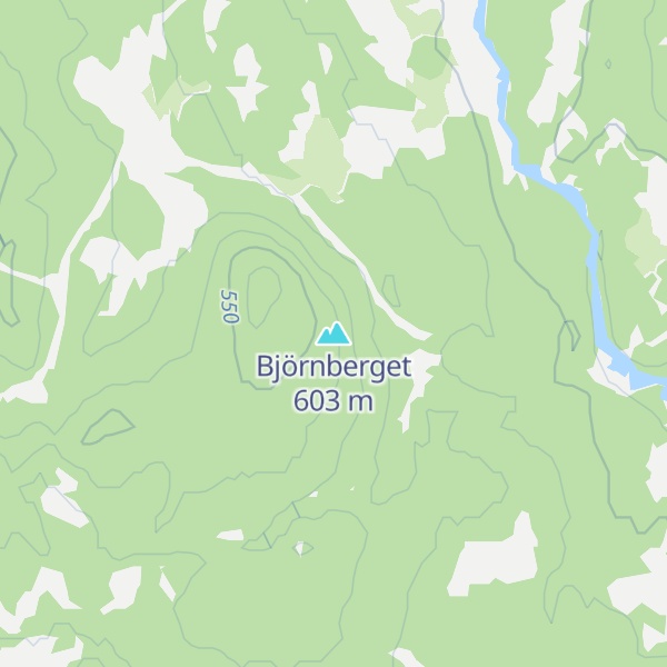 Map of Björnberget
