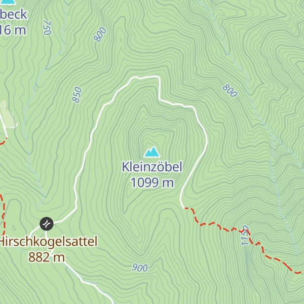 Map of Kleinzöbel