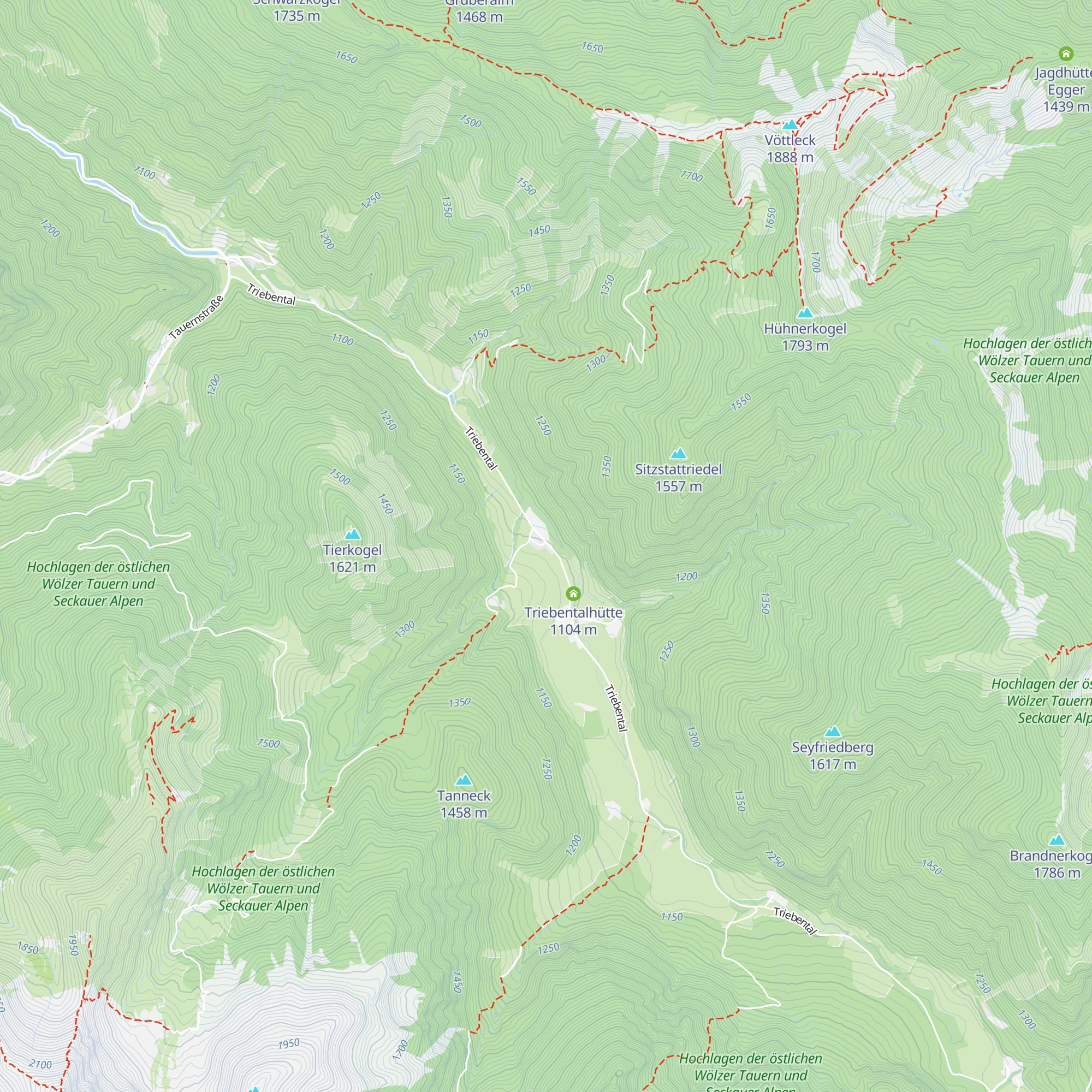 Selbstversorgerhaus Bergheimat map