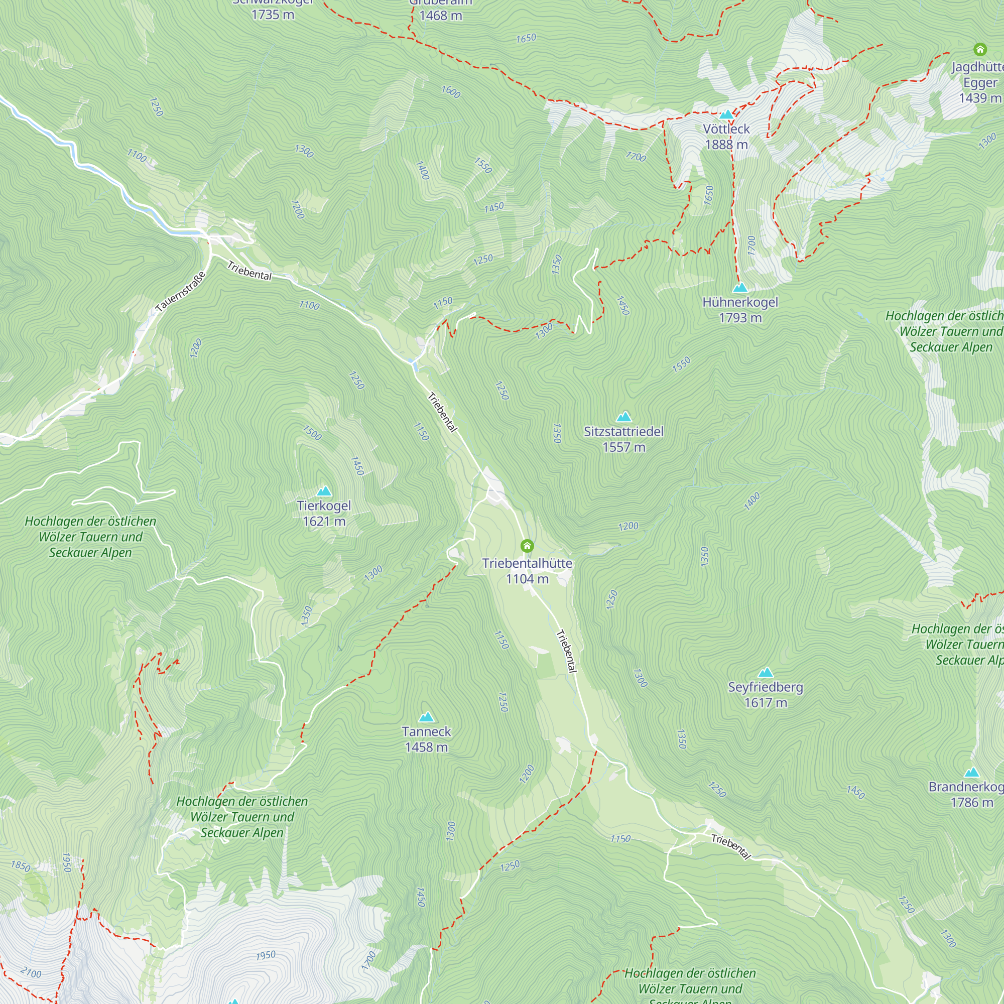 Selbstversorgerhaus Bergheimat map