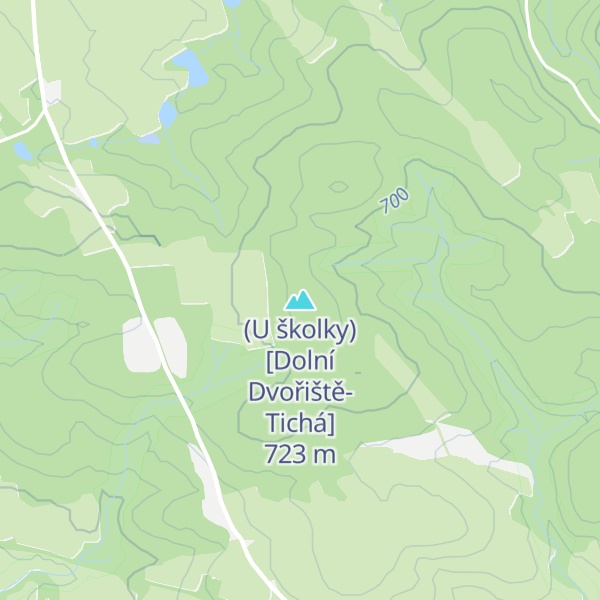 Map of (U školky) [Dolní Dvořiště-Tichá]