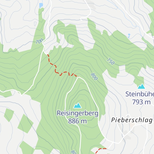 Map of Blockhütte Pieberschlag