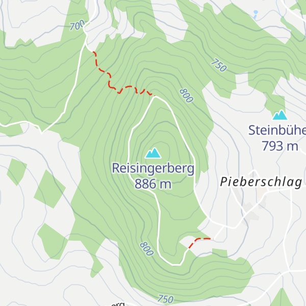 Map of Reisingerberg