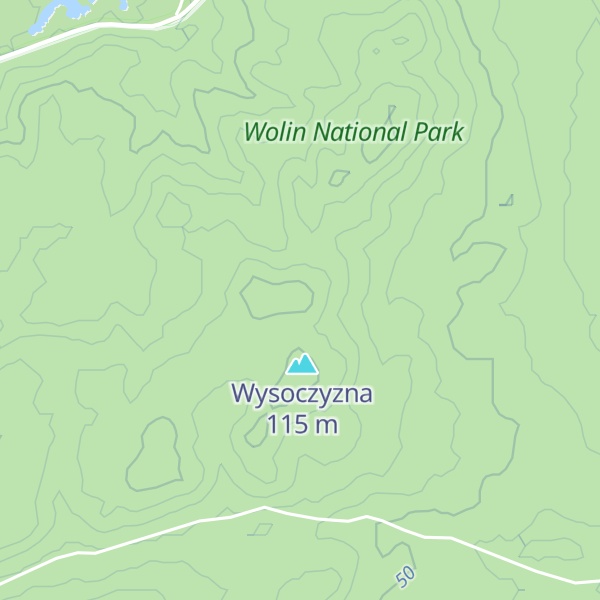 Map of Góra św. Anny