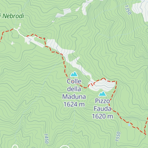 Map of Colle della Maduna
