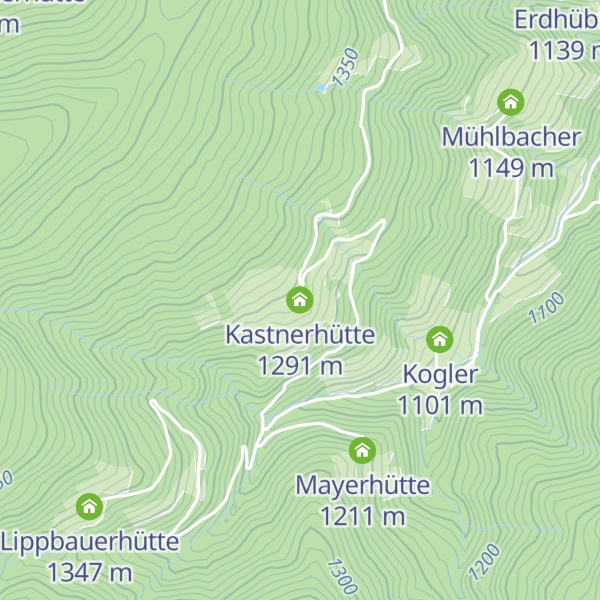 Map of Kastnerhütte