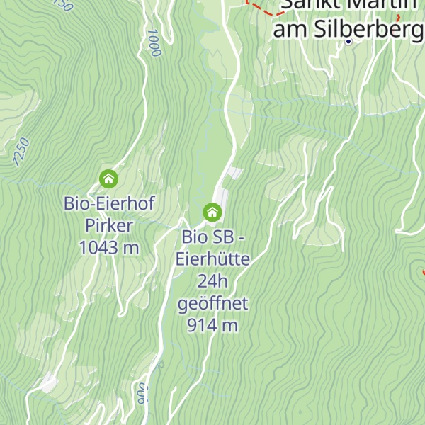 Map of Bio SB - Eierhütte 24h geöffnet