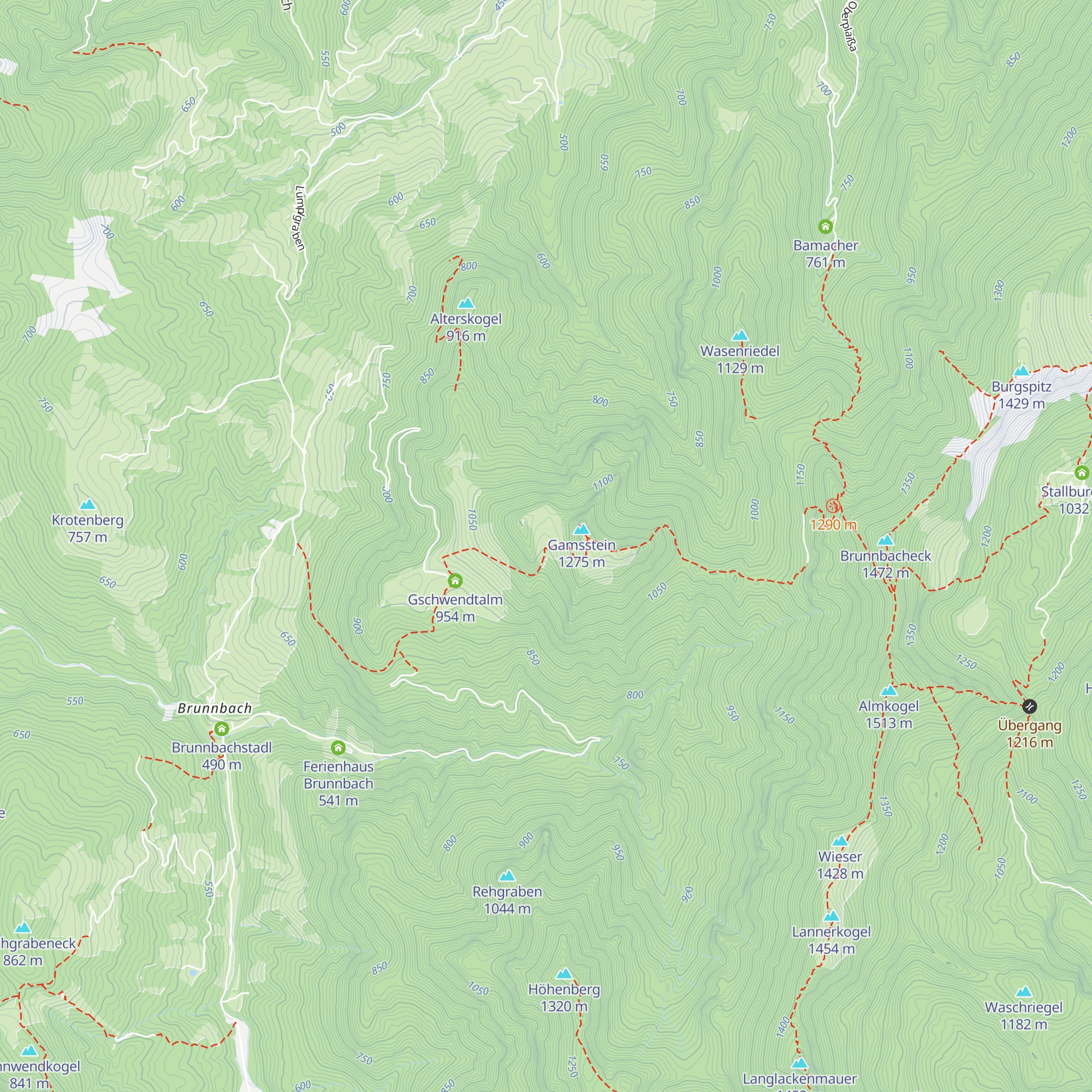 Jagdhütte map