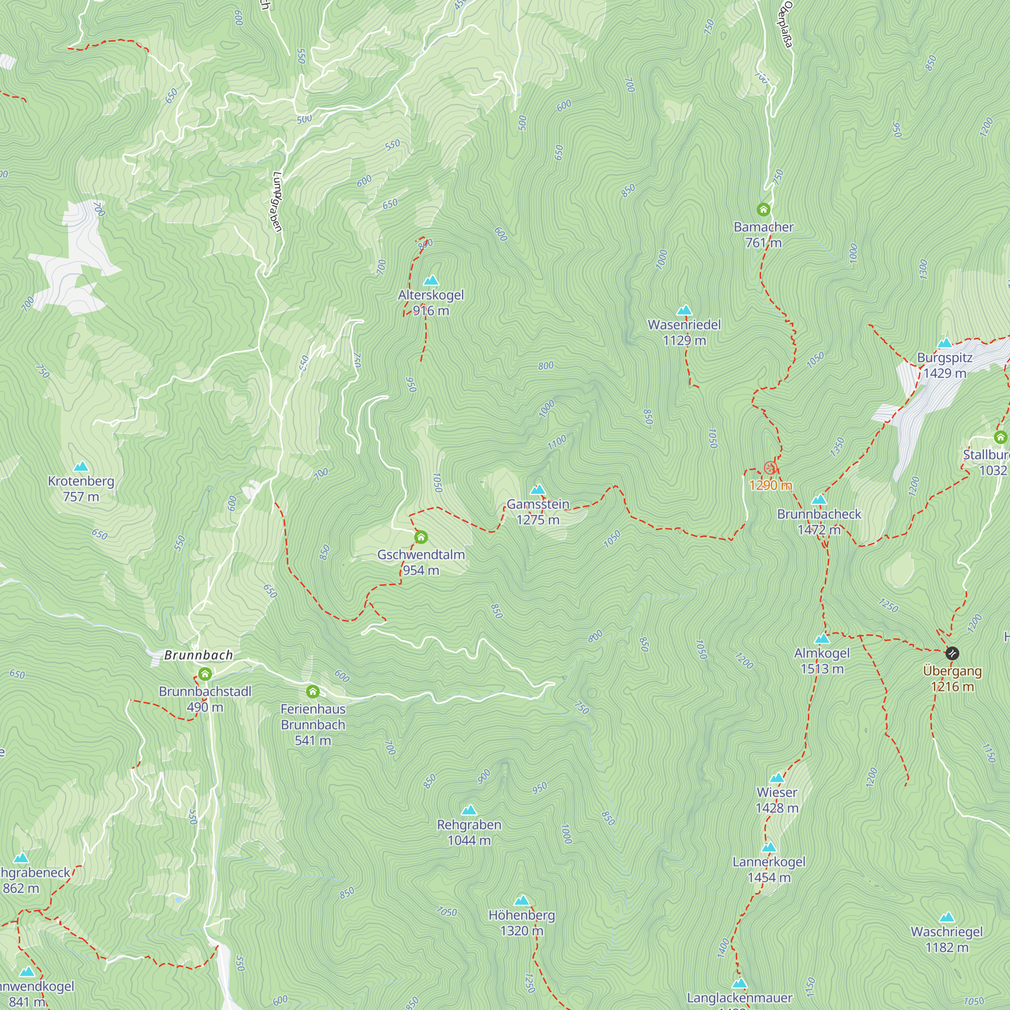 Jagdhütte map