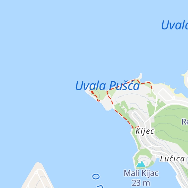 Map of Veli Kijac