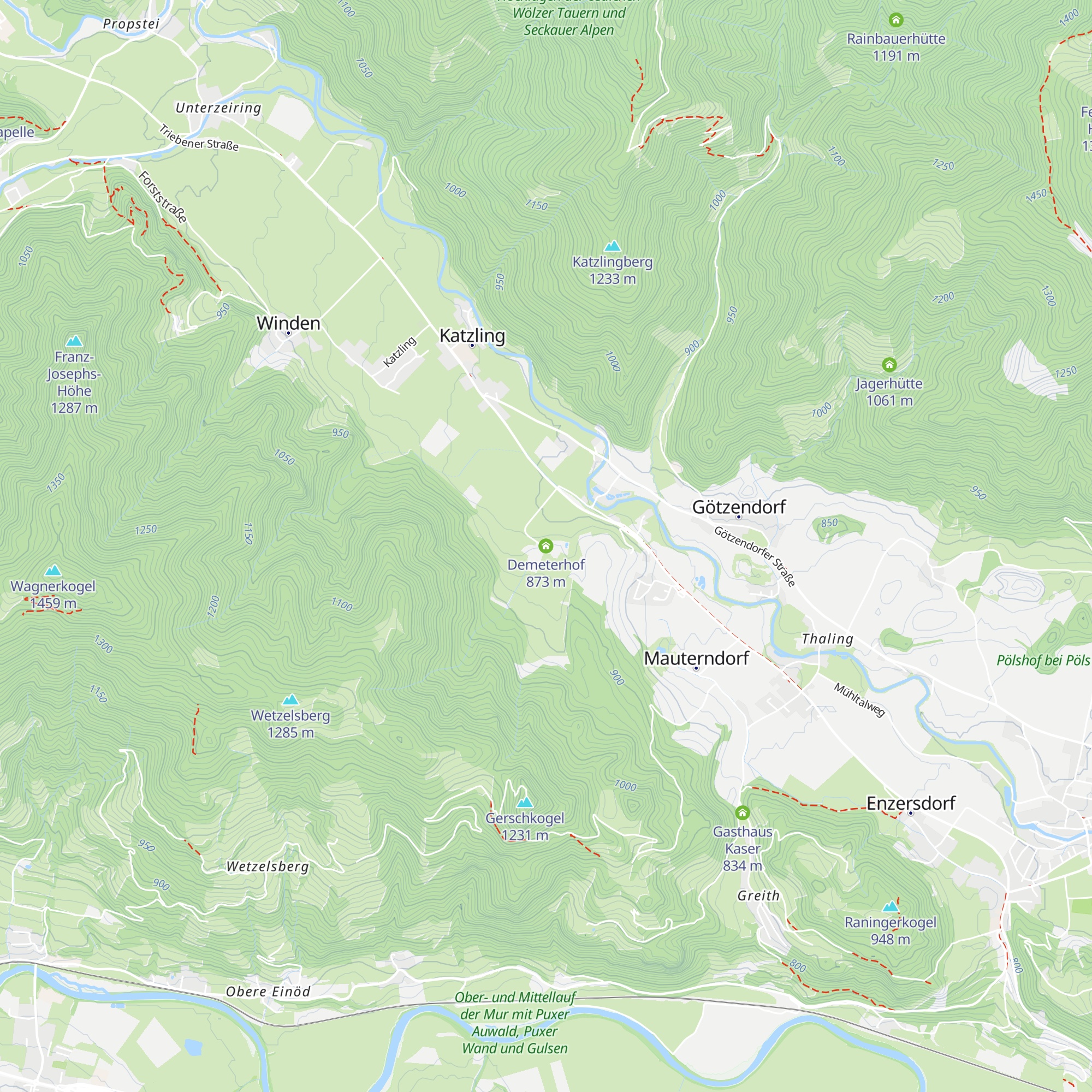 Demeterhof map