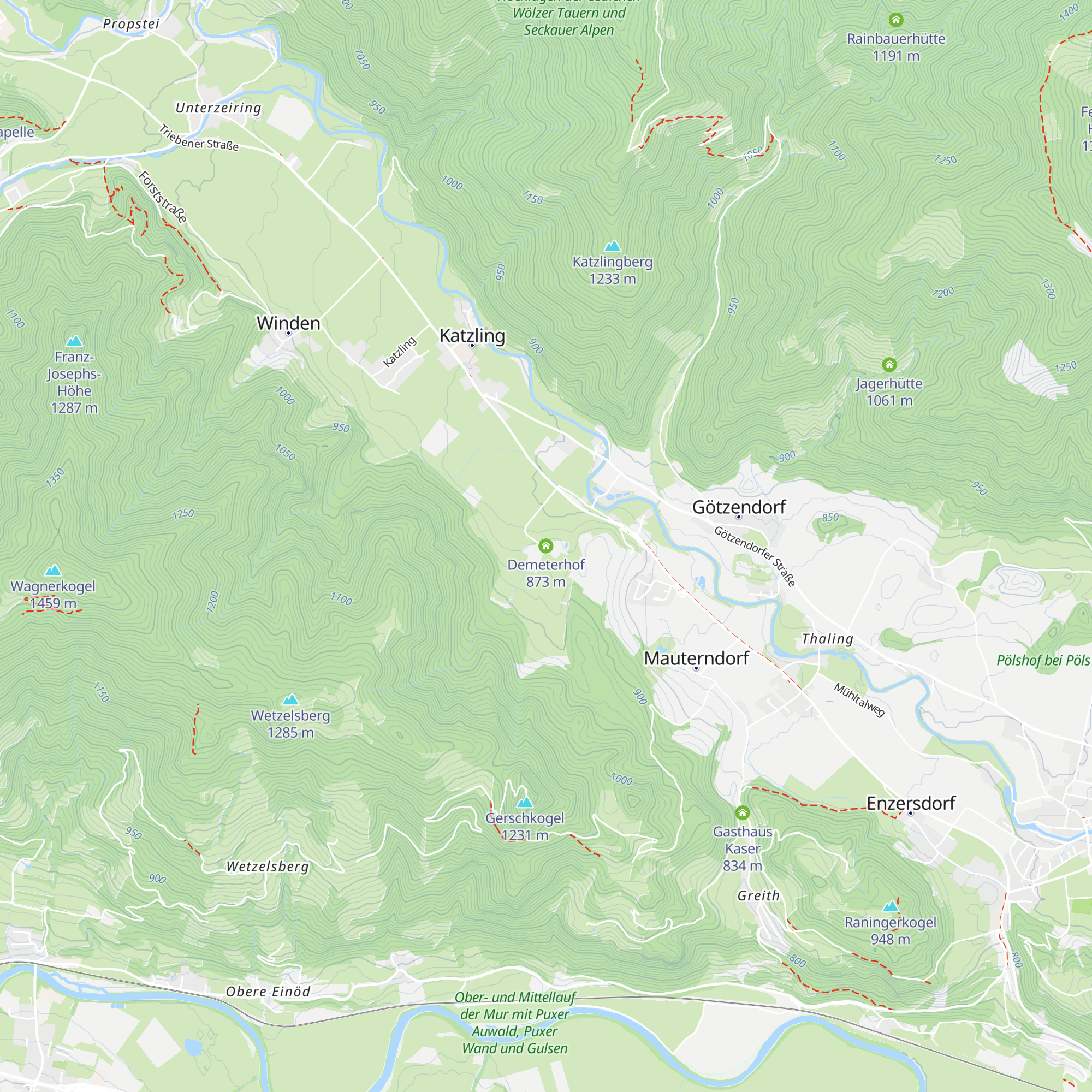 Demeterhof map