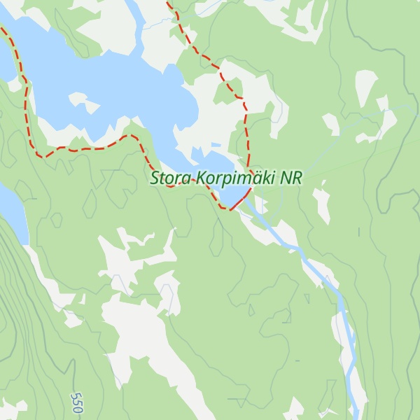 Map of Trubbingdammen