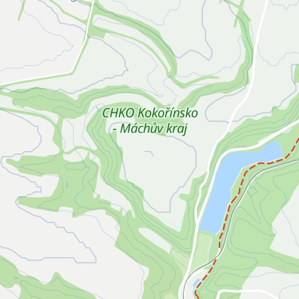 Map of Komorsko [Vysoká u Mělníka]