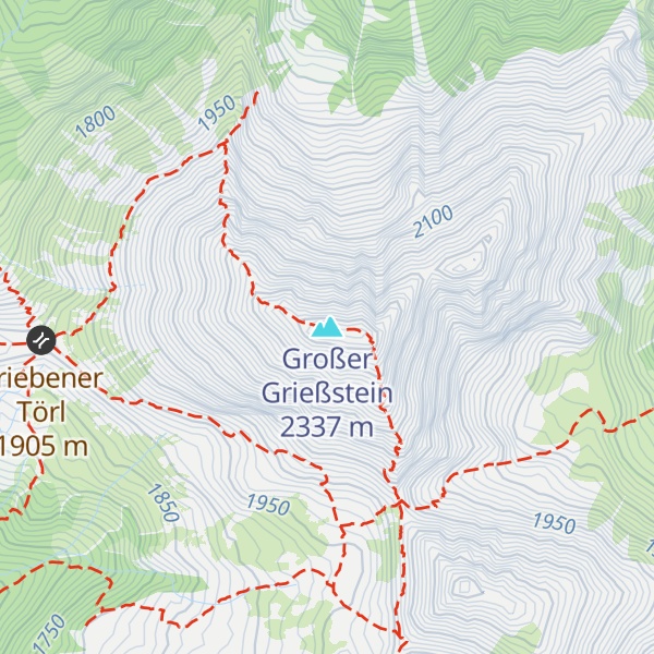 Map of Großer Grießstein